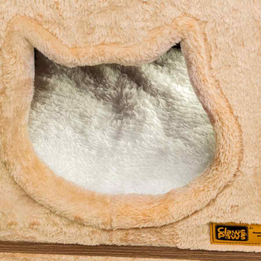 Mueble De Melamina 2 Niveles C&P (40x40x80 Cm) Beige/Camello, , large image number null